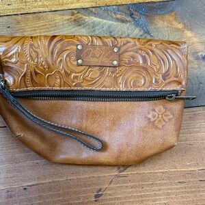 Patricia Nash Leather Wristlet